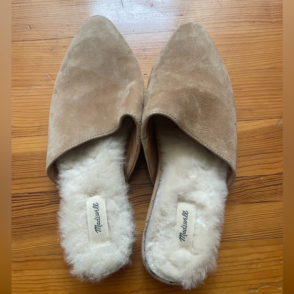 Gently worn suede mules from Madewell - Picture 3 of 3